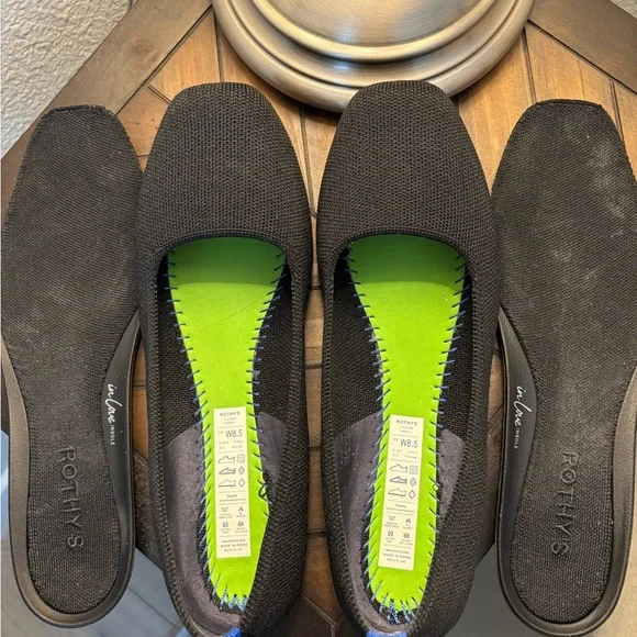 ✨ EUC Rothy's The Max Square Flats✨ - Picture 4 of 6